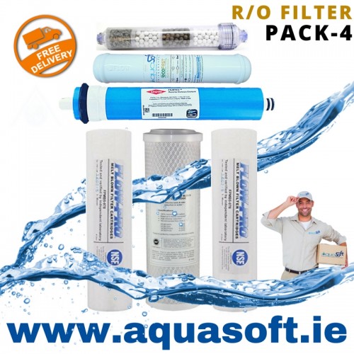 6 Stage Reverse Osmosis Filter - Pack 4
